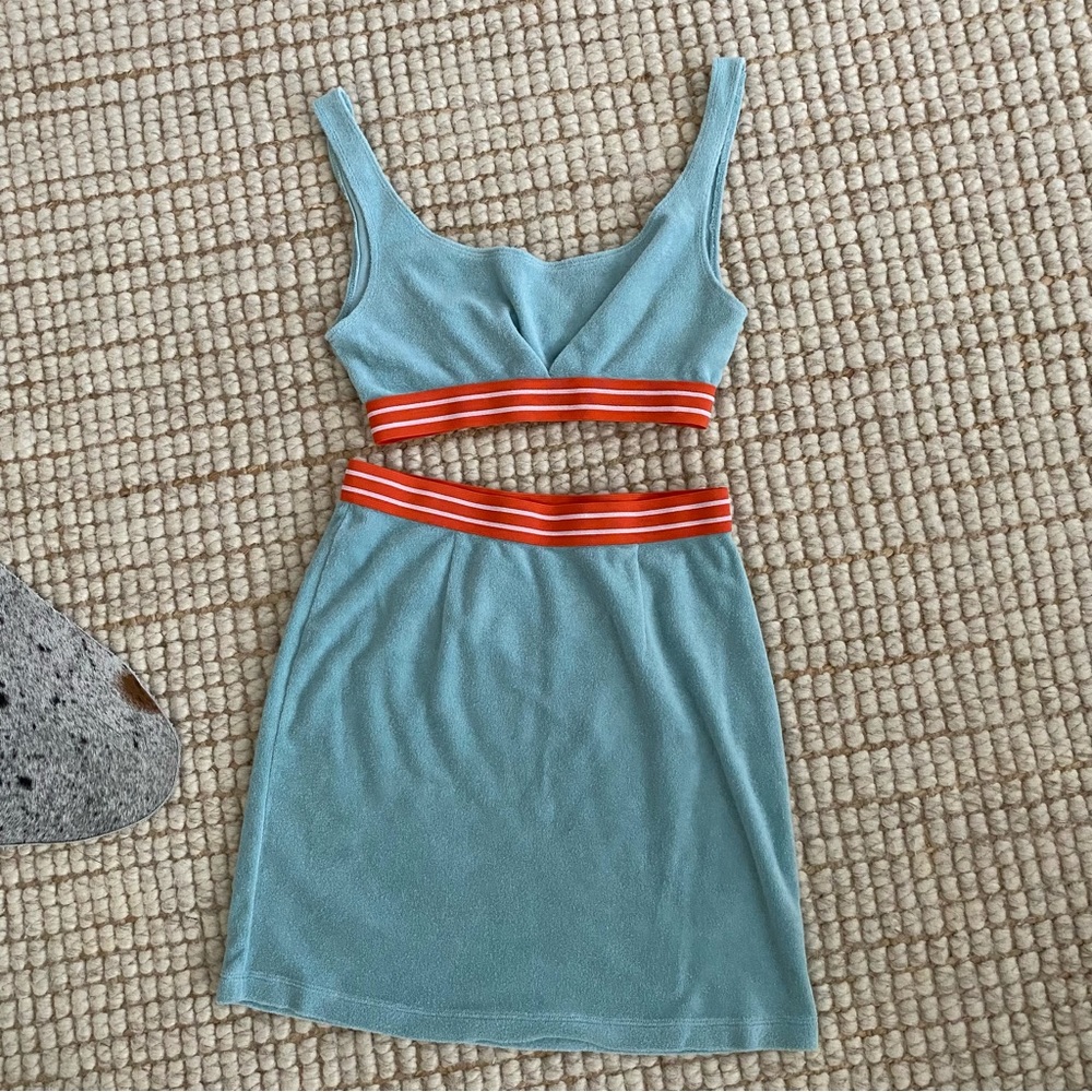 Urban Outfitters Two-apiece Coord Set Terry Cloth